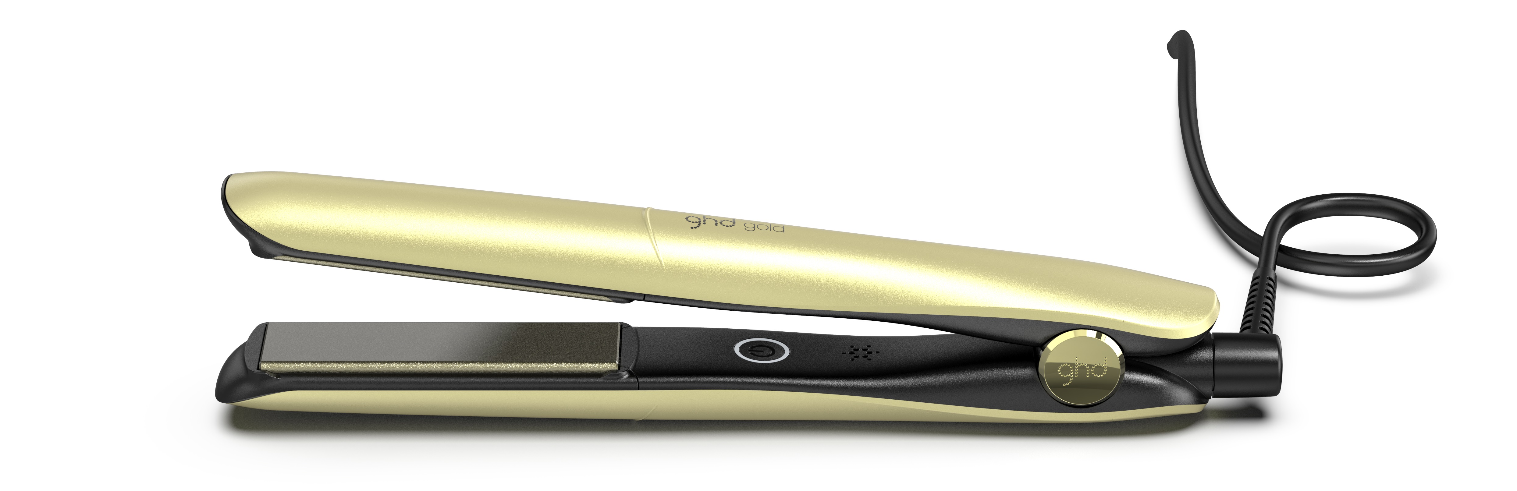 The limited edition ghd saharan pure gold styler.
